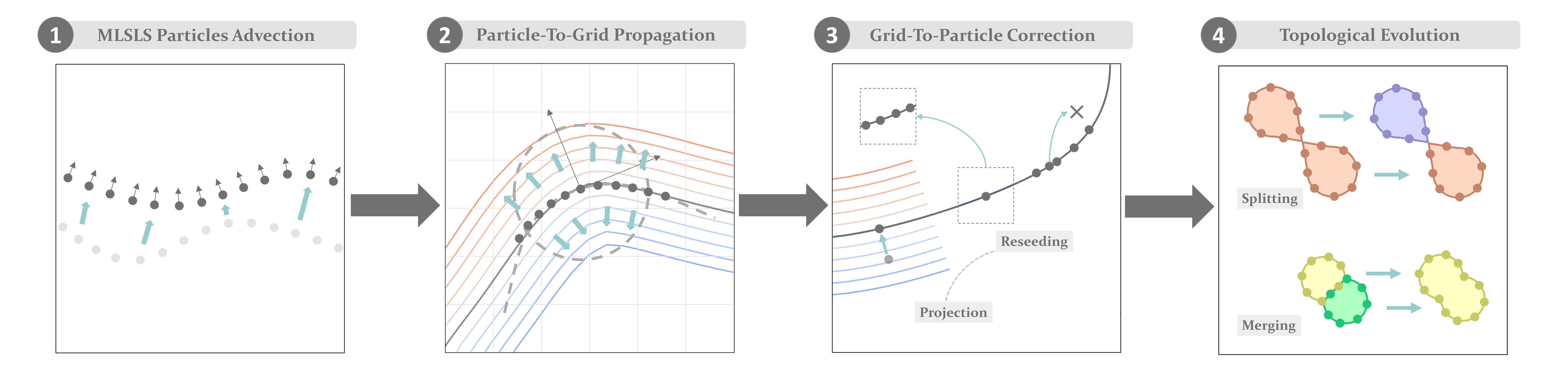 MLSLS particle evolution